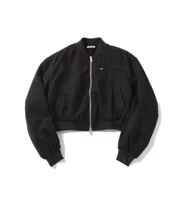 JOINT WORKS「≪予約≫フェードコットン ボンバージャケット  / J FADE BOMBER JACKET」|ブルゾン・スタジャン|ブラック