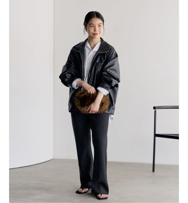 Plage「《一部カラー 一部店舗・WEB限定予約》Soft ニットレギンス」|その他|