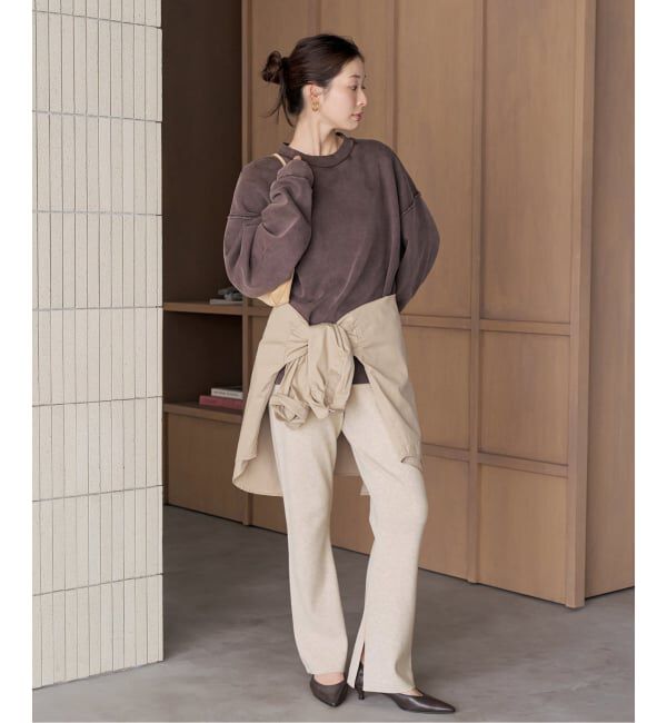 Plage「《一部カラー 一部店舗・WEB限定予約》Soft ニットレギンス」|その他|