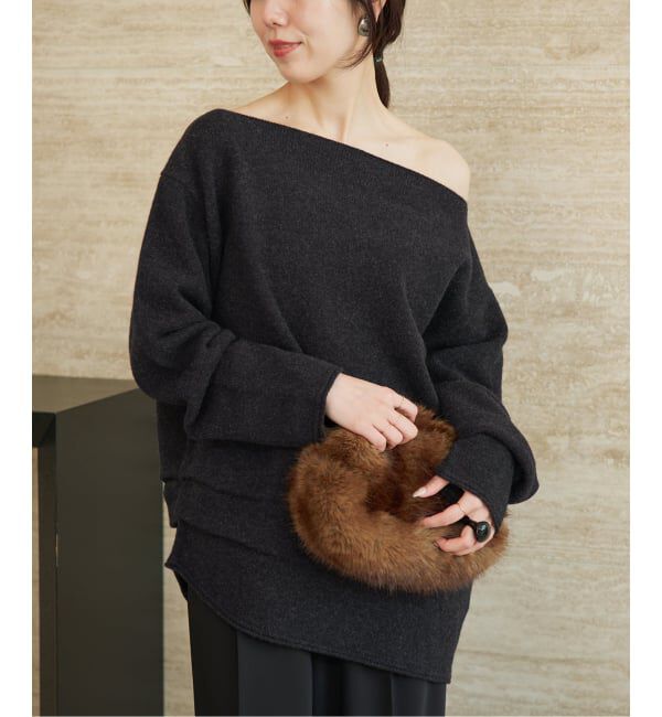 Plage「《一部カラー 一部店舗・WEB限定予約》Snood set ニット」|ニット・セーター|