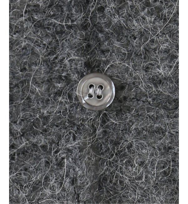 Plage「《WEB限定追加予約》ALPACA MIX BUTTON ニット」|ニット・セーター|