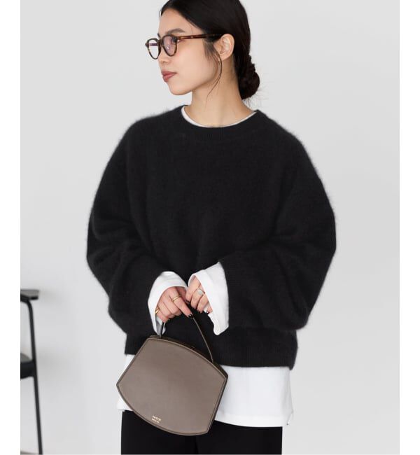Plage「《WEB限定追加予約》Fur Essential ニット」|ニット・セーター|