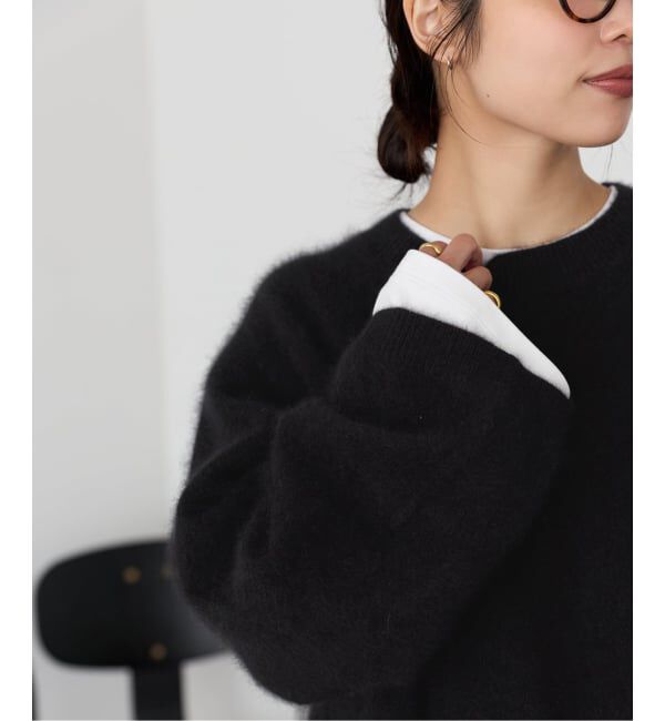 Plage「《WEB限定追加予約》Fur Essential ニット」|ニット・セーター|