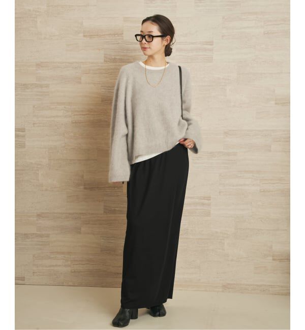 Plage「《WEB限定追加予約》Fur Essential ニット」|ニット・セーター|