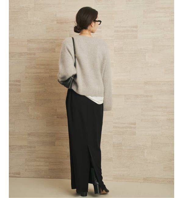 Plage「《WEB限定追加予約》Fur Essential ニット」|ニット・セーター|