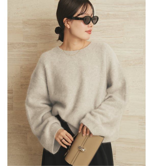 Plage「《WEB限定追加予約》Fur Essential ニット」|ニット・セーター|