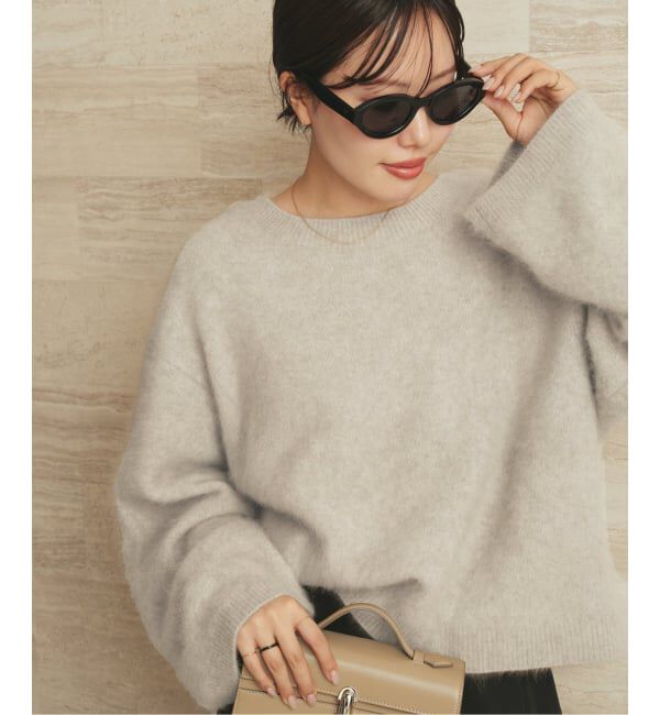 Plage「《WEB限定追加予約》Fur Essential ニット」|ニット・セーター|
