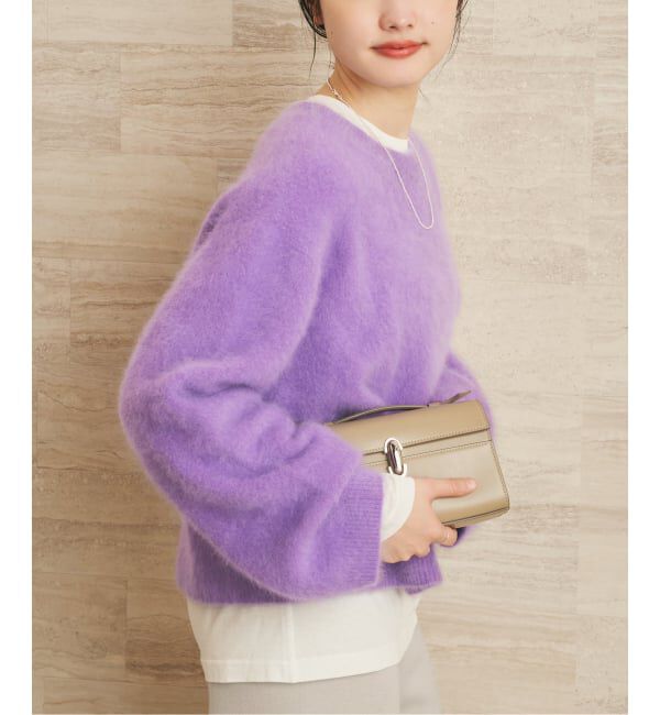 Plage「《WEB限定追加予約》Fur Essential ニット」|ニット・セーター|
