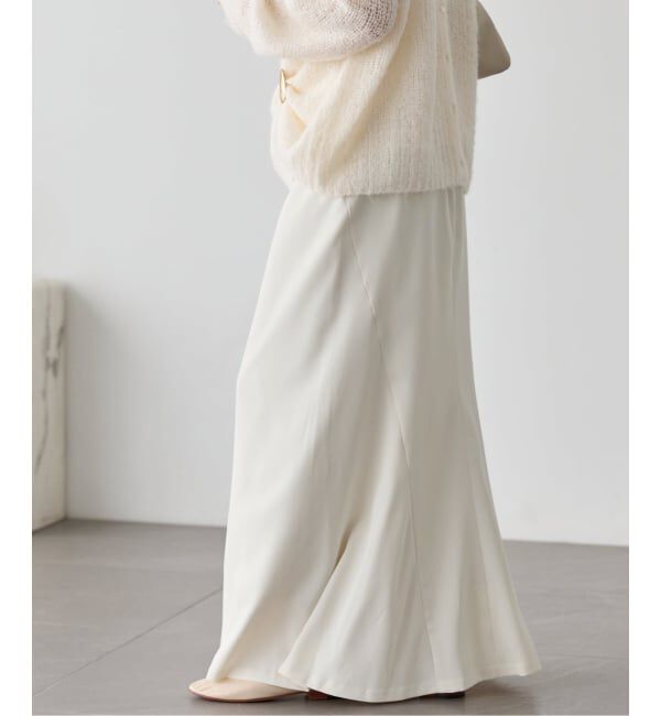 Plage「《予約》Stretch back flare スカート」|スカート|