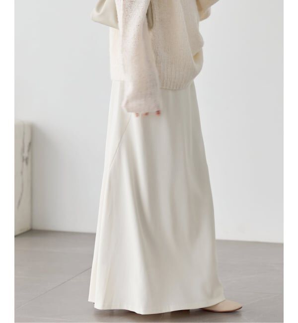 Plage「《予約》Stretch back flare スカート」|スカート|