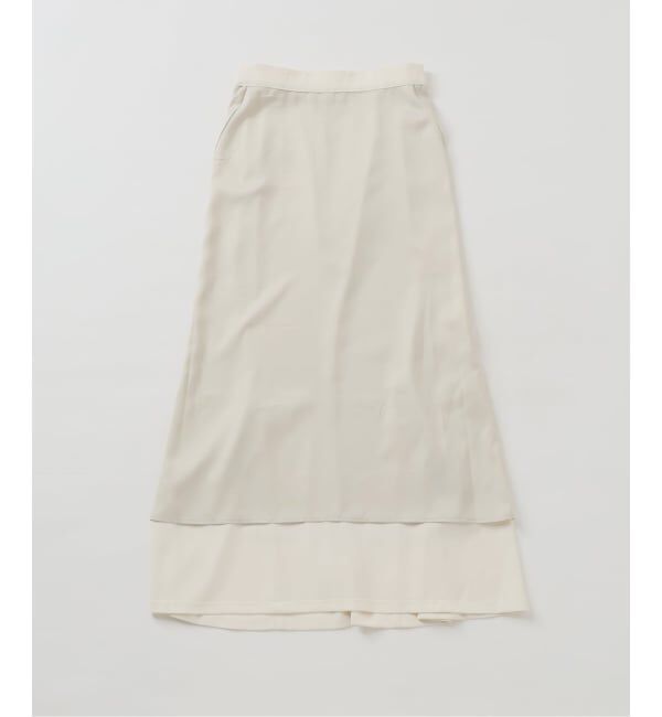Plage「《予約》Stretch back flare スカート」|スカート|