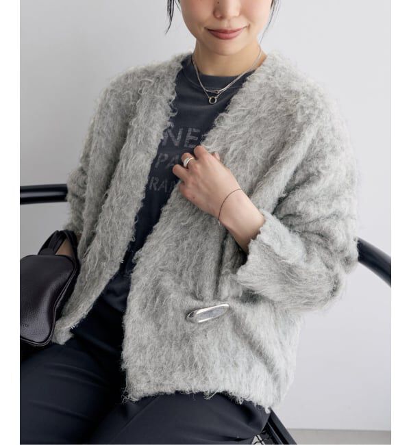 Plage「Shaggy fur カーディガン」|カーディガン|