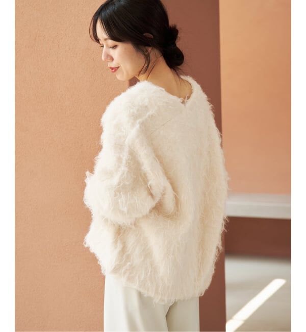 Plage「Shaggy fur カーディガン」|カーディガン|