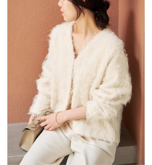 Plage「Shaggy fur カーディガン」|カーディガン|