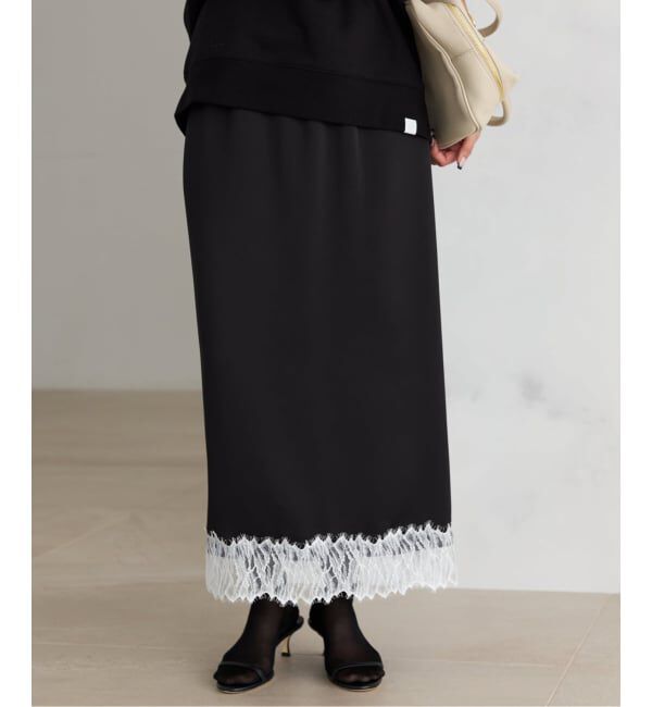 Plage「Hem レーススカート」|スカート|