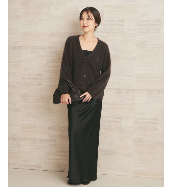 Plage「《予約》Satin drape スカート」|スカート|