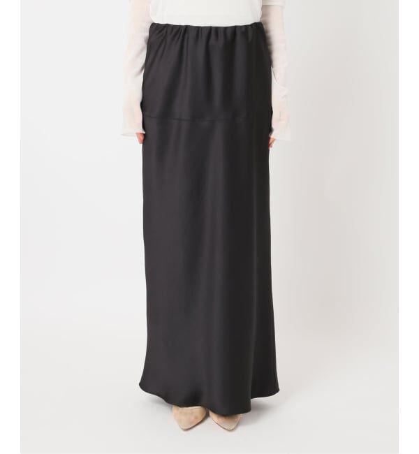 Plage「《予約》Satin drape スカート」|スカート|
