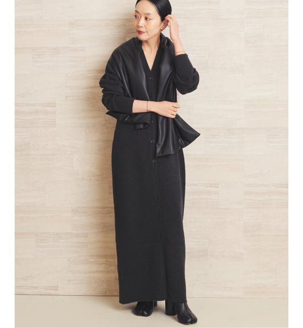 Plage「《予約》Shape cardigan ワンピース」|ワンピース|