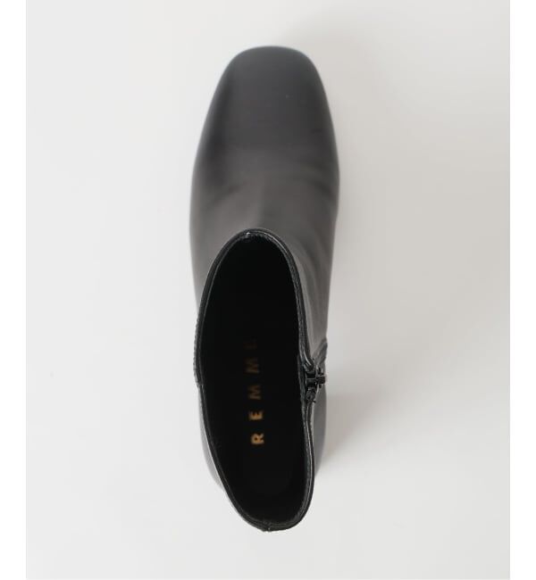 U by SPICK&SPAN「REMME/レメ レザーショートブーツ」|ショートブーツ|