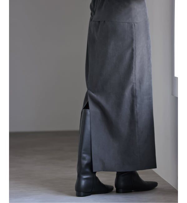  「【洗える】ウエストラッフルワンピース」|ワンピース|