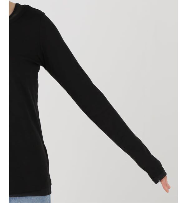  「【洗える】レイヤードカットソー」|Tシャツ・カットソー|