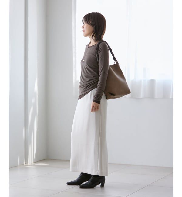  「【洗える】レイヤードカットソー」|Tシャツ・カットソー|