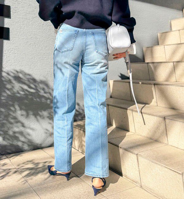 Rie Miller「【RM denim】センタープレスデニム」|デニム|