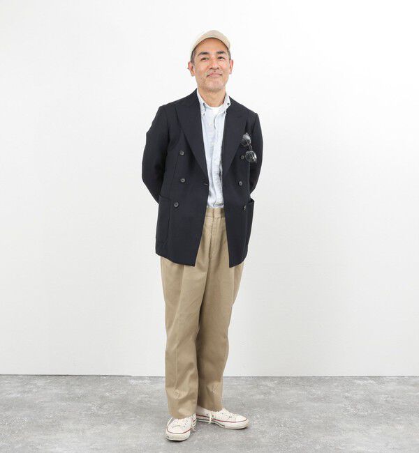 NOLLEY'S goodman「《ビジカジ対応》MARTIN ホップサックダブルJK 26SS」|テーラードジャケット|