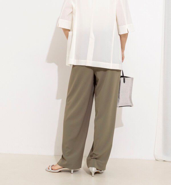 NOLLEY'S「【WEB＆一部店舗限定カラー】《セットアップ対応》ジョーゼットイージーワイドパンツ」|その他|