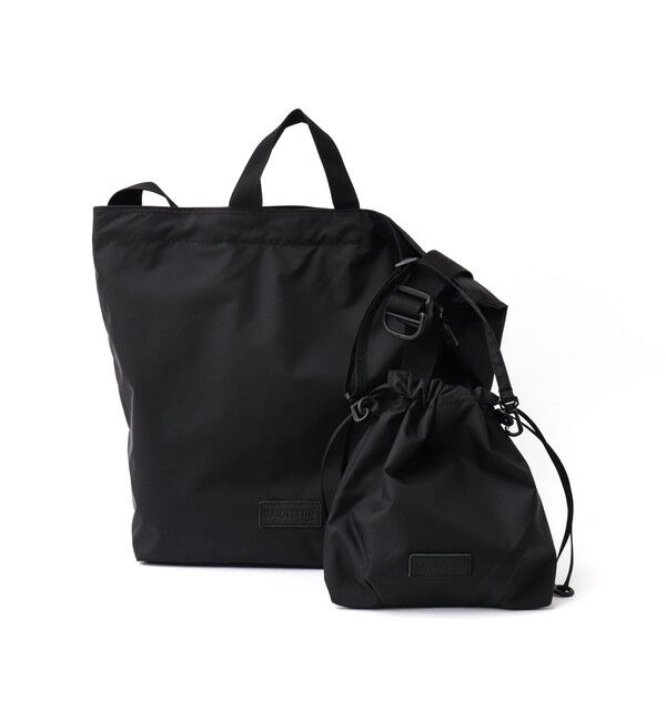 NOLLEY'S goodman「【BAICYCLON by bagjack/バイシクロン バイ バッグジャック】BCL-154 PACKABLE TOTE SHOULDER BAG」|ショルダー・メッセンジャー|ブラック