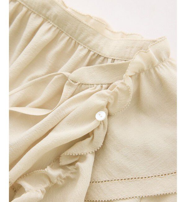 ROPE「【J'aDoRe・店舗限定サイズ】2WAYラッフルフリルブラウス(襟取り外し可能 )」|シャツ・ブラウス|