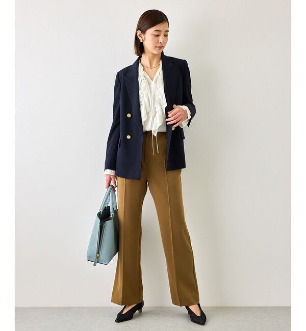 ROPE「【J'aDoRe・店舗限定サイズ】2WAYラッフルフリルブラウス(襟取り外し可能 )」|シャツ・ブラウス|