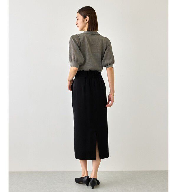 ROPE「【J'aDoRe・店舗限定サイズ】シアーラメボウタイニット」|ニット・セーター|