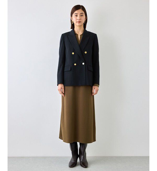 ROPE「【J'aDoRe・店舗限定サイズ】ウールメタル釦ダブルブレストジャケット」|テーラードジャケット|