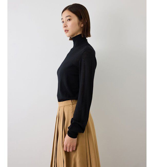 ROPE「【J'aDoRe・店舗限定サイズ】レジェールウールハイネックニット」|ニット・セーター|