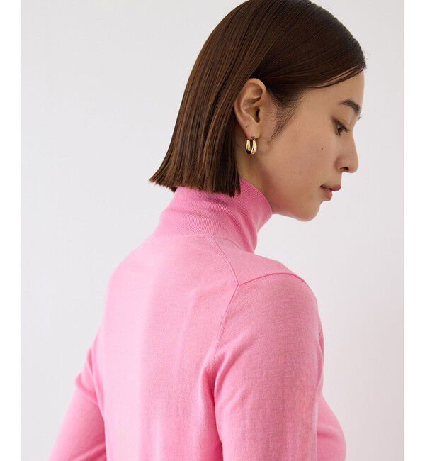ROPE「【J'aDoRe・店舗限定サイズ】レジェールウールハイネックニット」|ニット・セーター|ピンク(63)