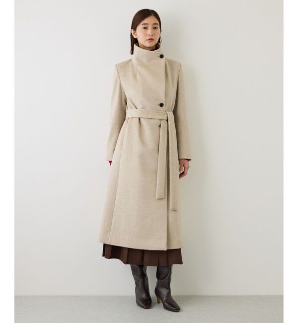 ROPE「【一部J'aDoRe限定カラー】プレミアムカシミヤロングコート/マルチWAY・逸品・26AW」|ステンカラーコート|