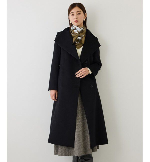 ROPE「【一部J'aDoRe限定カラー】プレミアムカシミヤロングコート/マルチWAY・逸品・26AW」|ステンカラーコート|