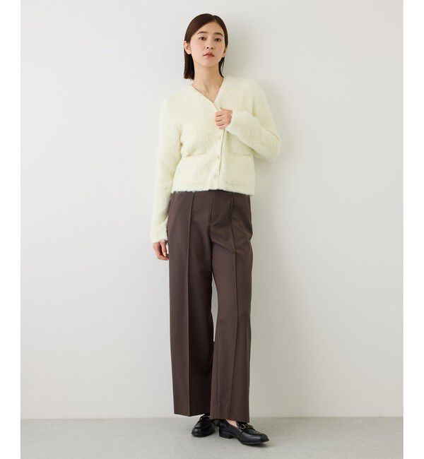 ROPE「【J'aDoRe・店舗限定サイズ】センタープレスワイドパンツ」|スラックス|