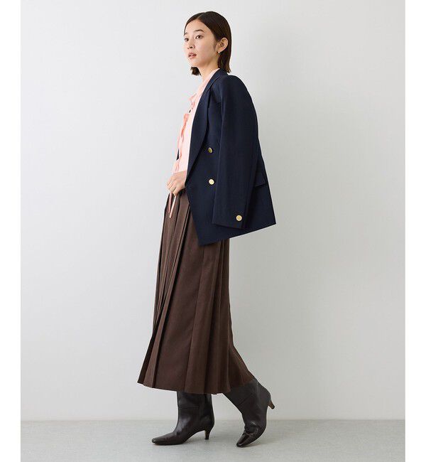 ROPE「【J'aDoRe・店舗限定サイズ】スエードライクプリーツスカート/防シワ・吸水速乾・UVカット」|スカート|
