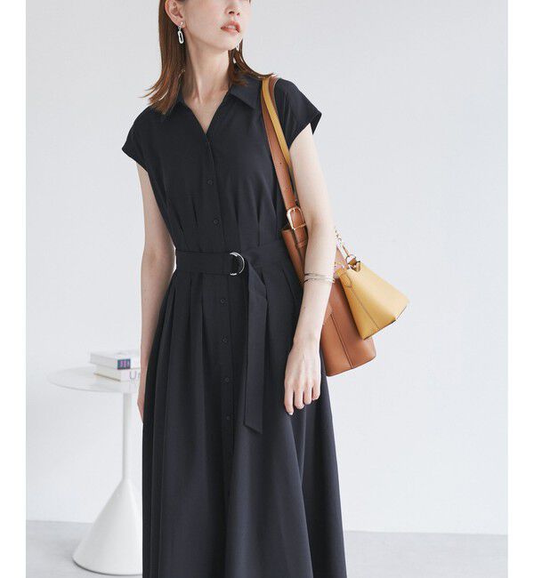 Rope&rsquo;Picnic「ウエストタックチェックアソートワンピース」|ワンピース|ネイビー(40)