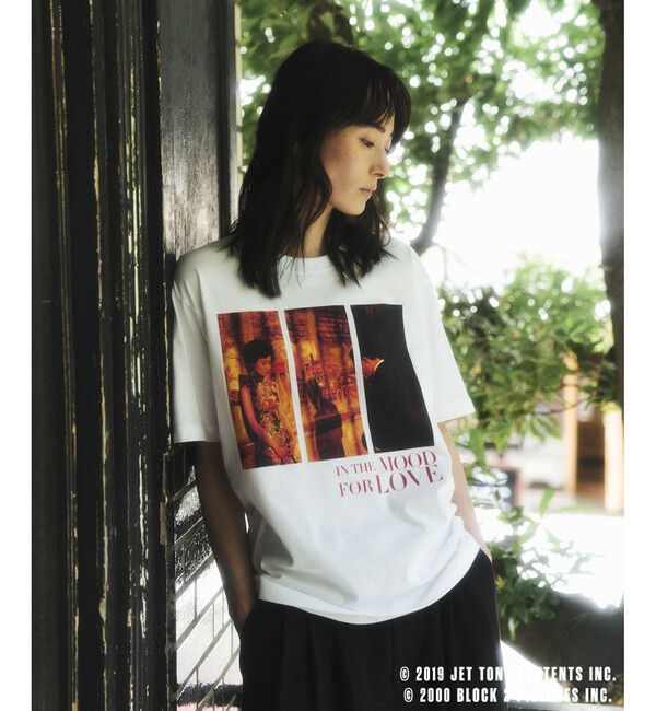 ADAM ET ROPE'「【花様年華 25周年 &times; 10Culture for ADAM ET ROPE'】IN THE MOOD FOR LOVE TEE」|Tシャツ・カットソー|