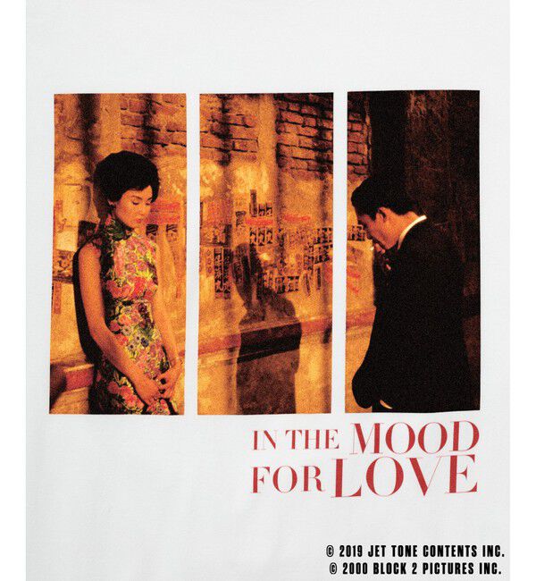 ADAM ET ROPE'「【花様年華 25周年 &times; 10Culture for ADAM ET ROPE'】IN THE MOOD FOR LOVE TEE」|Tシャツ・カットソー|