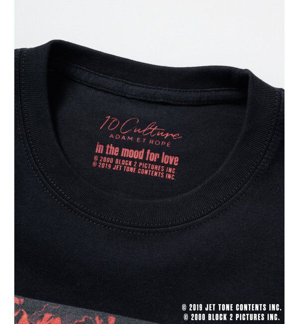 ADAM ET ROPE'「【花様年華 25周年 &times; 10Culture for ADAM ET ROPE'】IN THE MOOD FOR LOVE TEE」|Tシャツ・カットソー|