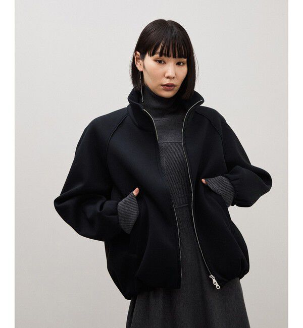ADAM ET ROPE'「【WEB限定】・【定番】ダンボールコクーンブルゾン」|ブルゾン・スタジャン|