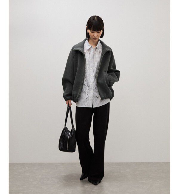 ADAM ET ROPE'「【WEB限定】・【定番】ダンボールコクーンブルゾン」|ブルゾン・スタジャン|