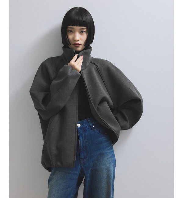 ADAM ET ROPE'「【WEB限定】・【定番】ダンボールコクーンブルゾン」|ブルゾン・スタジャン|