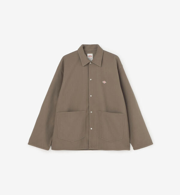 DANTON「DANTON | フリースライク カバーオール MEN」|テーラードジャケット|BEIGE
