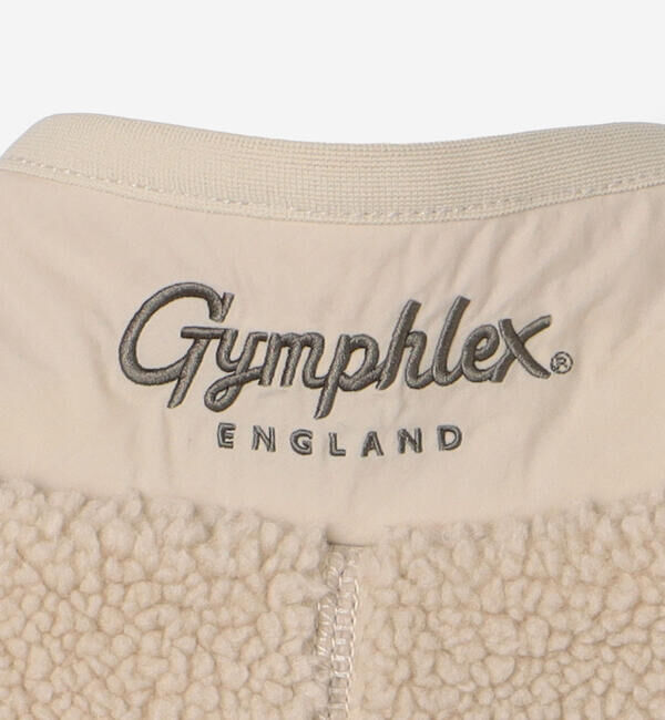 GYMPHLEX「Gymphlex | ライト ボアショートベスト WOMEN」|ダウンベスト・ベスト|