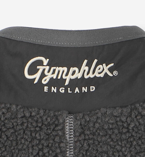 GYMPHLEX「Gymphlex | ライト ボアショートベスト WOMEN」|ダウンベスト・ベスト|
